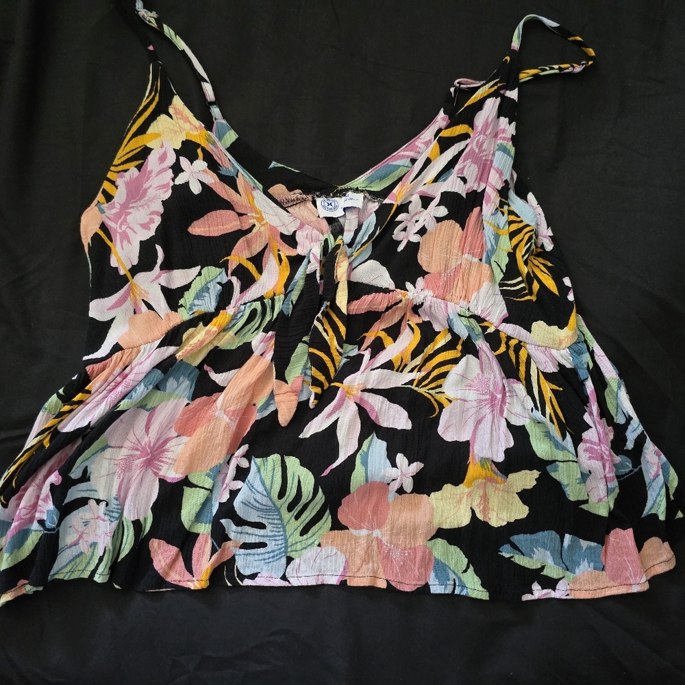 Hurley Multicolor Floral Camisole